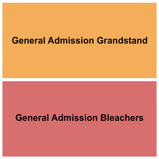 Clearfield County Fair Seating Chart: GA Bleachers/Grandstand
