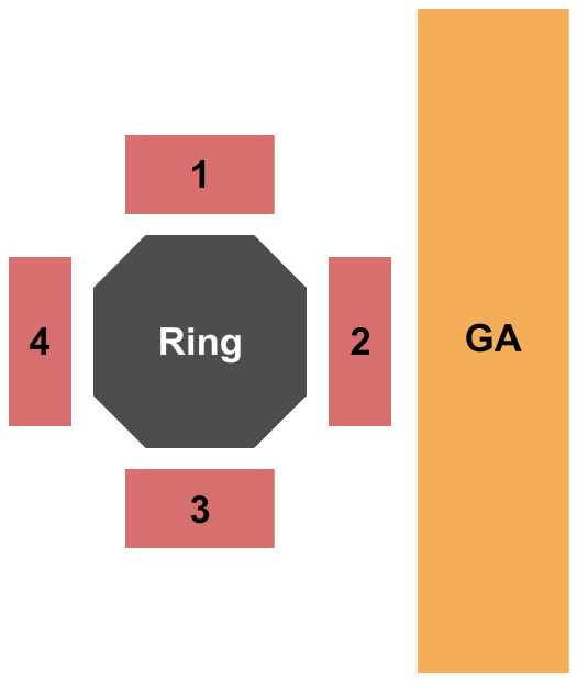Clearwater River Casino Seating Chart: Clearwater Combat MMA