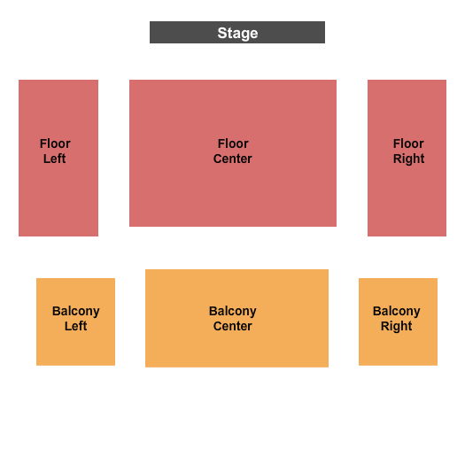 Cleveland Museum of Art - Gartner Auditorium Seating Chart: Endstage