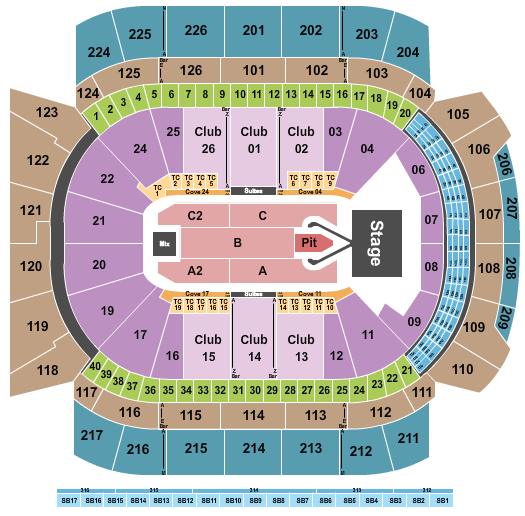 Climate Pledge Arena Seating Chart: Conan Gray