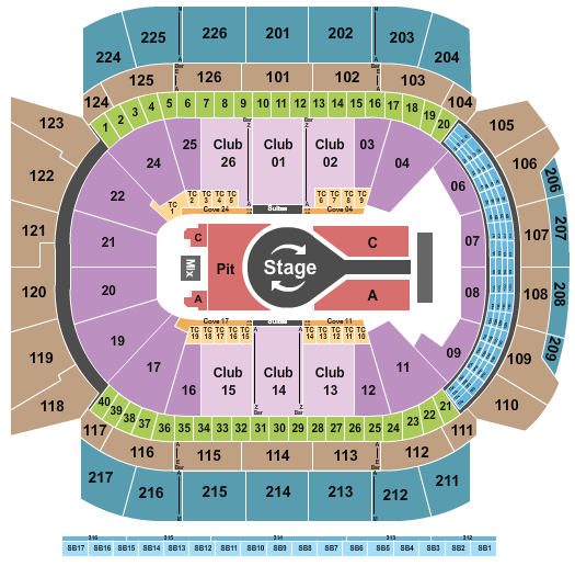 Climate Pledge Arena Seating Chart: Kacey Musgraves