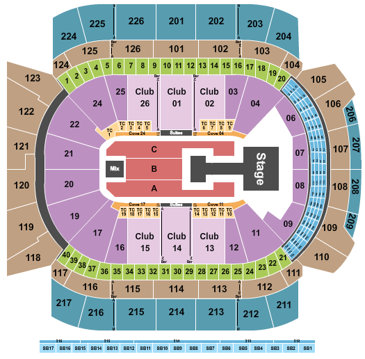 Climate Pledge Arena Seating Chart: Katseye