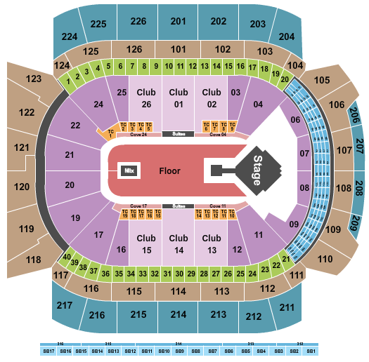 Climate Pledge Arena Seating Chart: Keshi