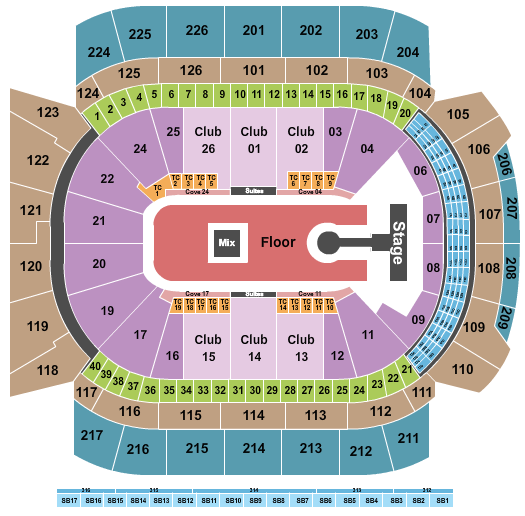 Climate Pledge Arena Seating Chart: Kygo