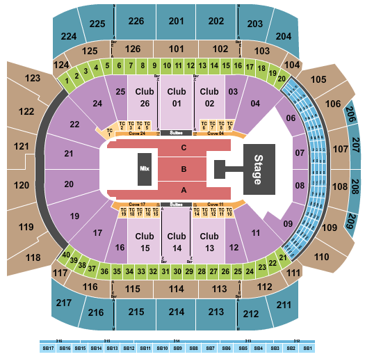 Climate Pledge Arena Seating Chart: Le Sserafim