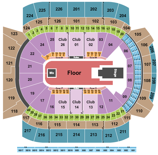 Climate Pledge Arena Seating Chart: Playboi Carti
