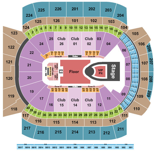 Climate Pledge Arena Seating Chart: Usher 2