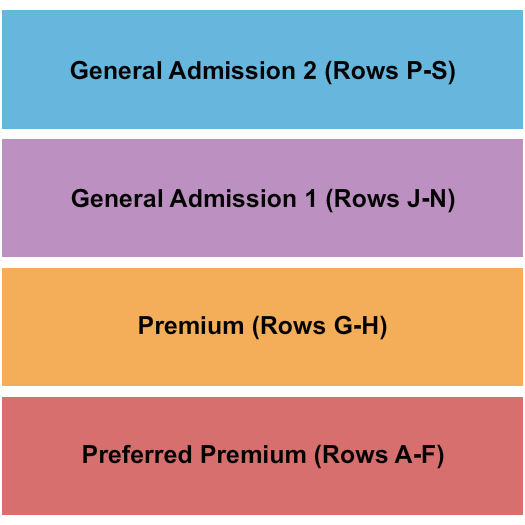 Clovis Veterans Memorial District Auditorium Seating Chart: GA/Premium
