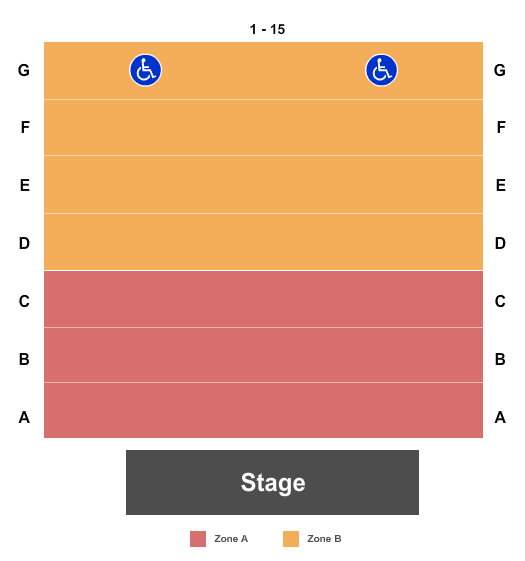 Clurman Theatre Seating Chart