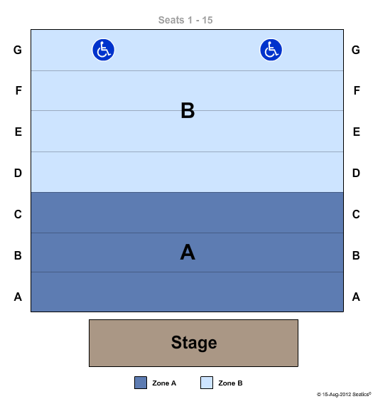 Clurman Theatre Seating Chart