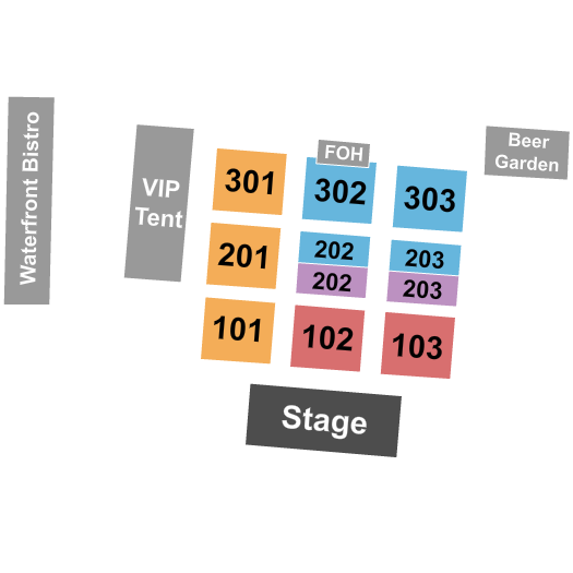 Coachman Park Seating Chart: Festival