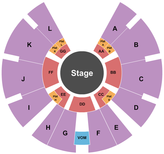 Circus Grounds at Coastal Credit Union Music Park at Walnut Creek Seating Chart: Universoul Circus
