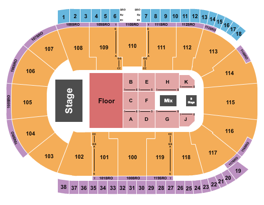 Coca-Cola Coliseum Seating Chart: Forrest Frank