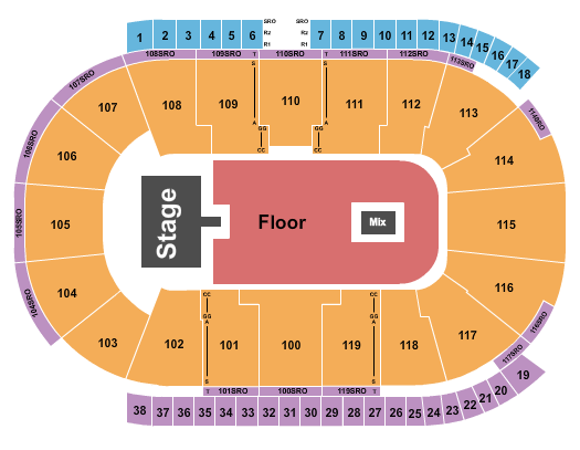 Coca-Cola Coliseum Seating Chart: Ken Carson