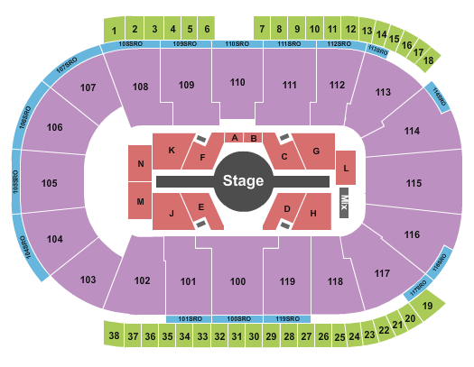 Coca-Cola Coliseum Seating Chart: Revelation Nights