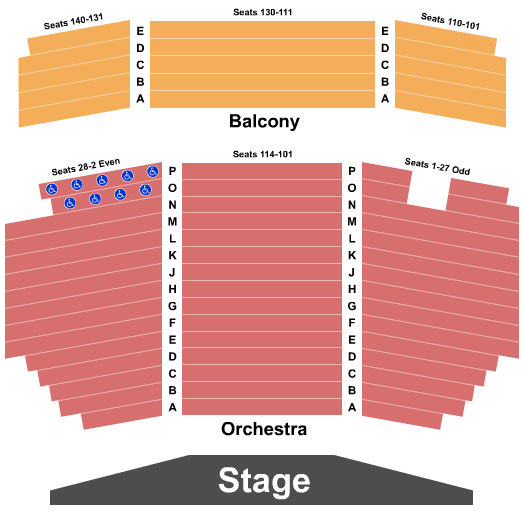 Variety Playhouse Atlanta Seating Chart