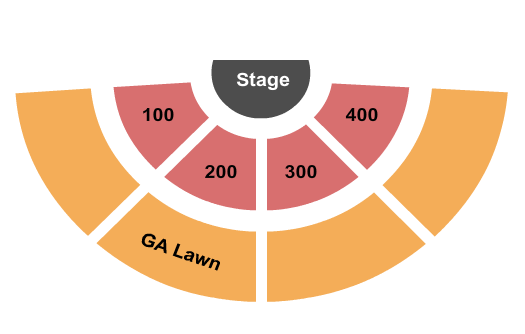 Coffee Butler Amphitheater Seating Chart: Endstage 3