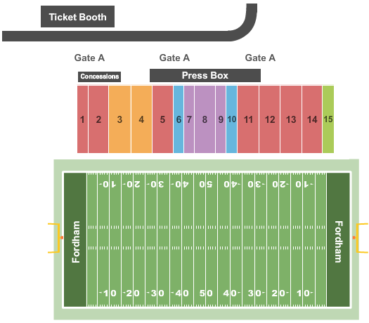 Coffey Field Seating Chart: Football