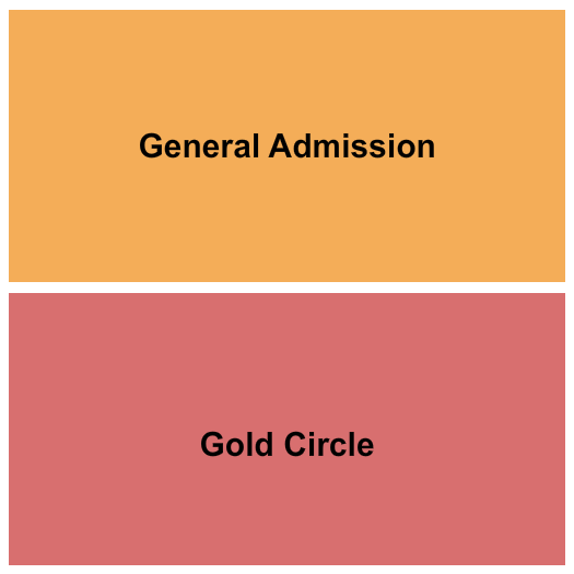 Cohab Space Seating Chart: GA/Gold Circle