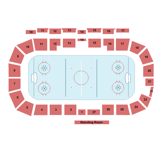 Colisee Desjardins Seating Chart: Hockey