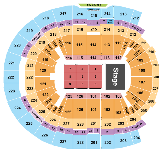 Coliseo De Puerto Rico Seating Chart: Bad Bunny