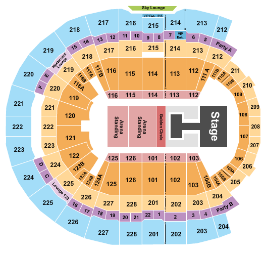 Coliseo De Puerto Rico Seating Chart: Tyler The Creator