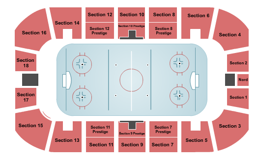 Coliseum Sun Life Financial Seating Chart: Hockey