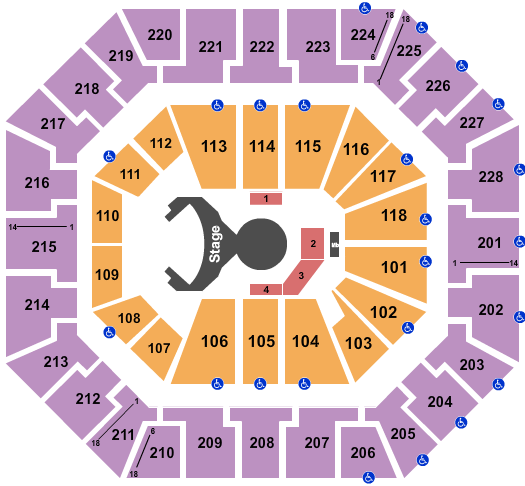 Colonial Life Arena Seating Chart: Cirque Ovo