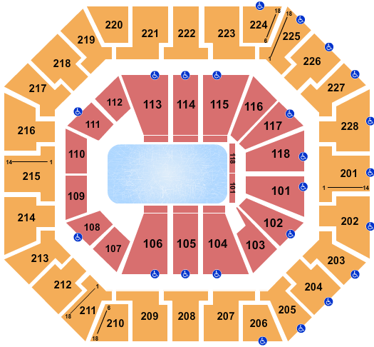 Colonial Life Arena Seating Chart: Disney On Ice 2024