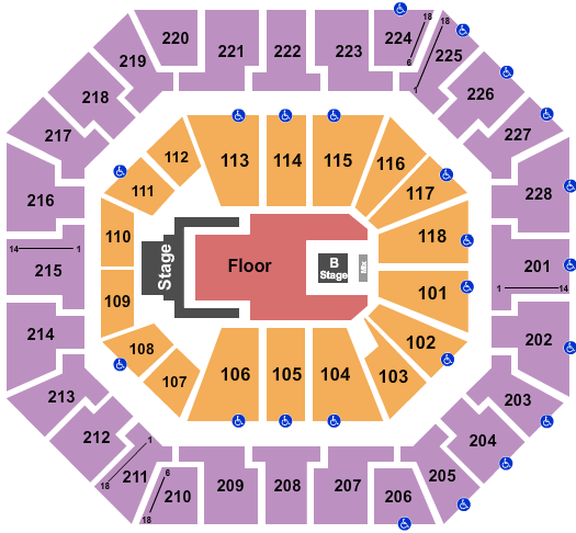 Colonial Life Arena Seating Chart: Jelly Roll
