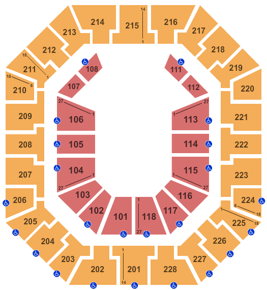 Colonial Life Arena Seating Chart For Disney On Ice