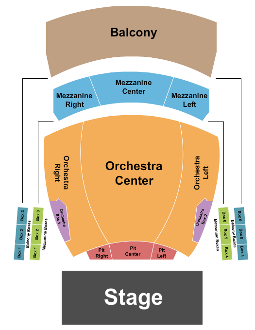 Columbia County Performing Arts Center Map