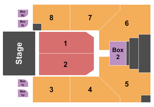 Columbus Athenaeum Seating Chart: Endstage 2