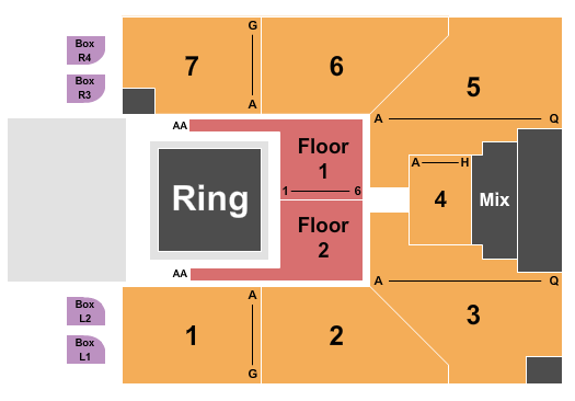 Columbus Athenaeum Seating Chart: Wrestling