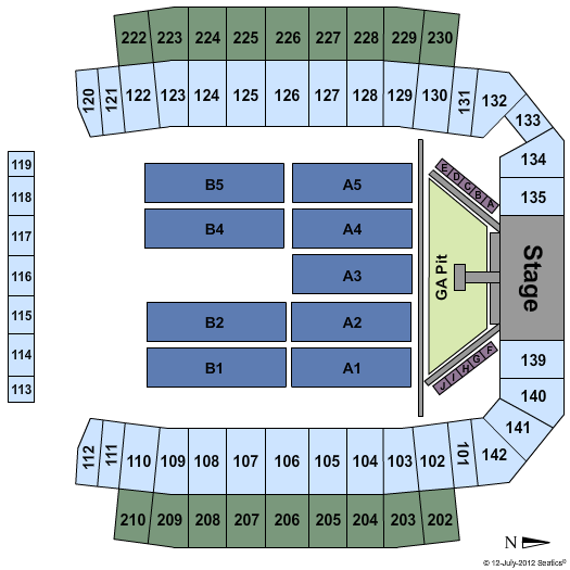 Columbus Crew Stadium Seating Chart