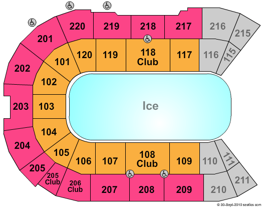 Everett Xfinity Arena Seating Chart