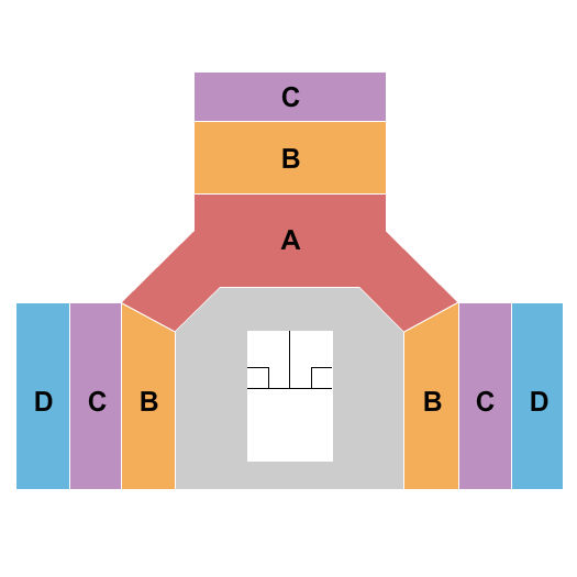 Comcast Squash Center at Universal Studios Hollywood Seating Chart: LA28 - Squash