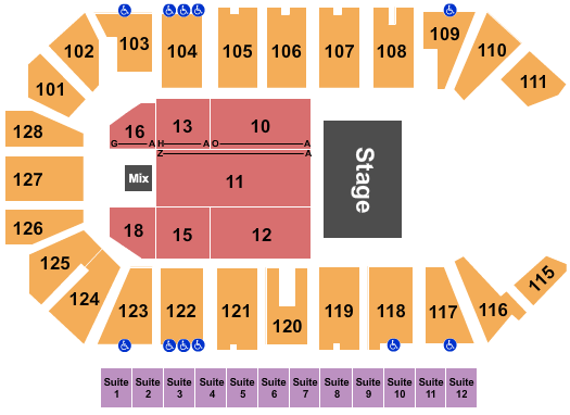 Frisco Star Seating Chart