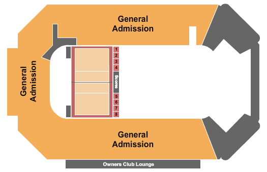 Comerica Center Seating Chart: Volleyball