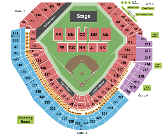 Hershey Stadium Seating Chart Seat Numbers