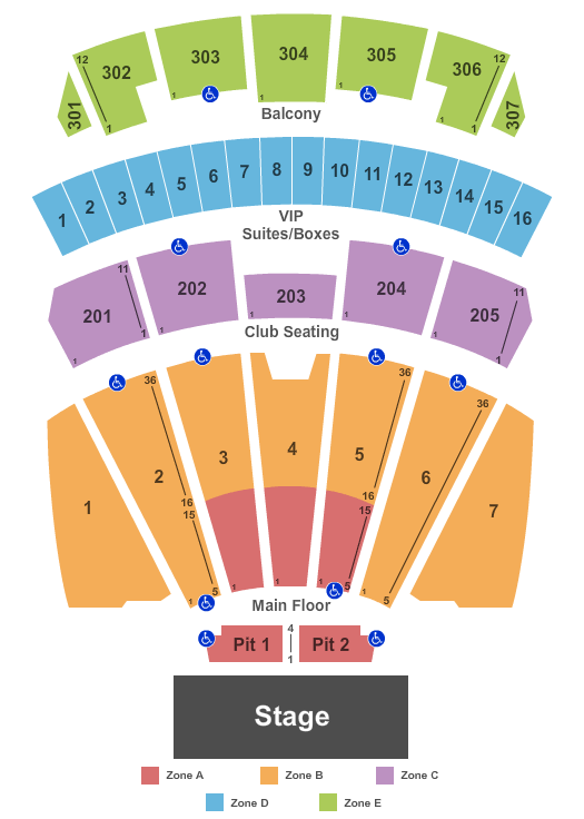 Cma Theatre Seating Chart