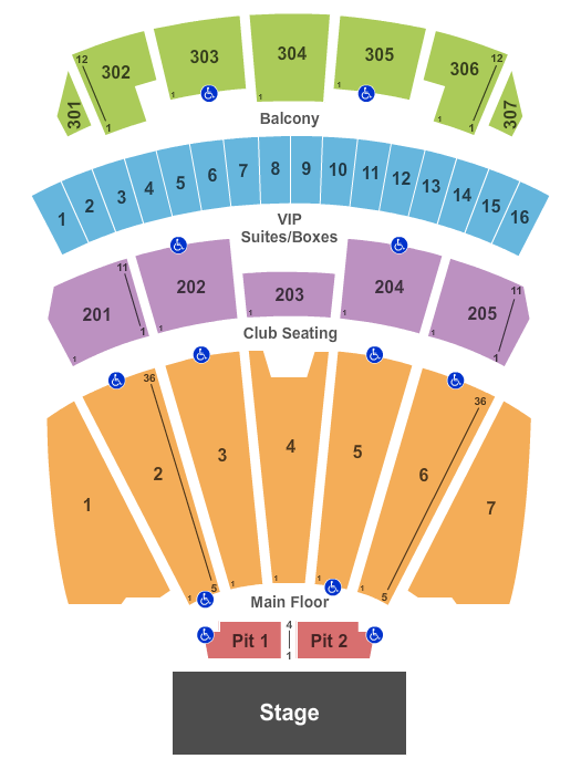Phoenix Theatre Seating Chart
