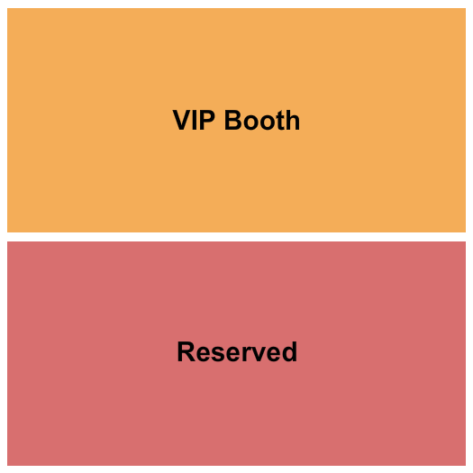Comic Strip Seating Chart: Reserved & VIP