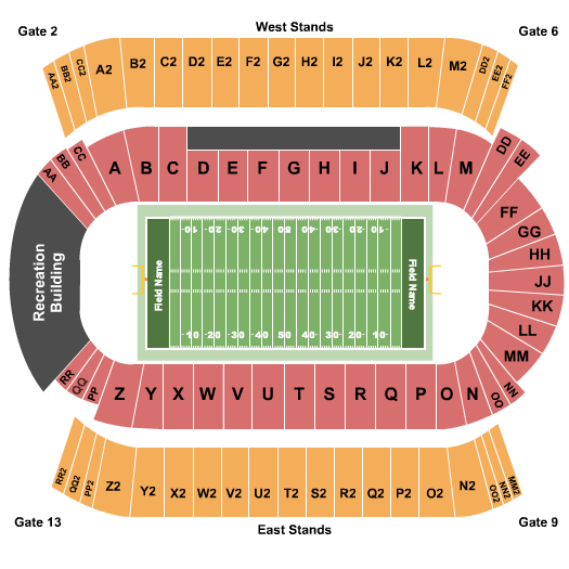 Commonwealth Stadium - Edmonton Map