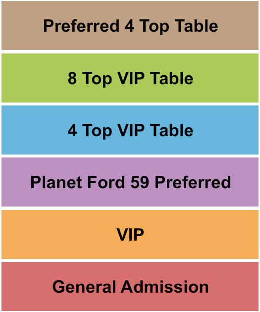 Concert in the Country Grounds Seating Chart: Concert In The Country