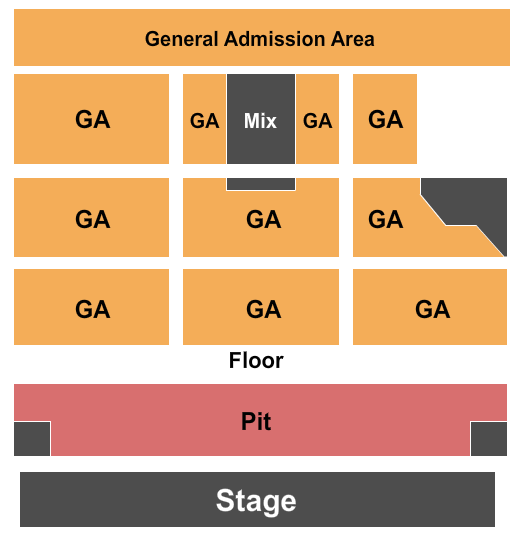 Old Concrete Street Amphitheater Seating Chart