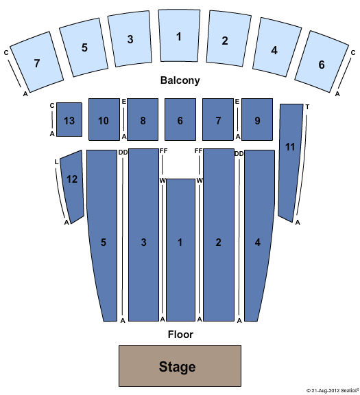 Congress Theatre Seating Chart