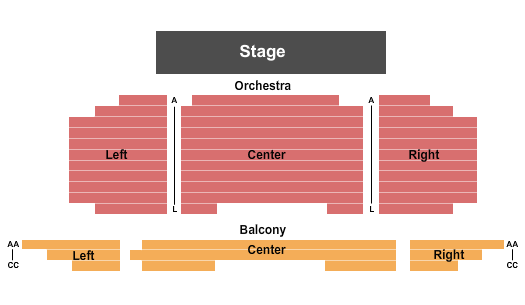 Connie Brown Hall at Shell Point Seating Chart