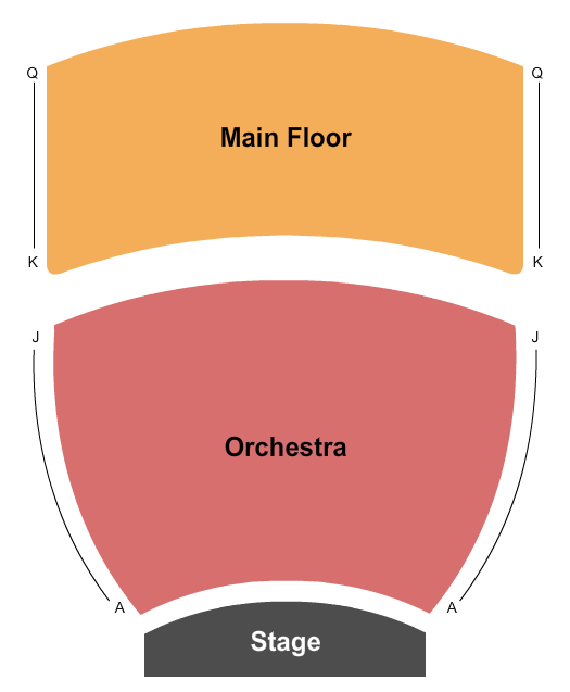 The Baker-Baum Concert Hall at Conrad Prebys Performing Arts Center Seating Chart: End Stage