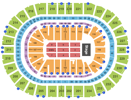 Snhu Arena Seating Chart Concert